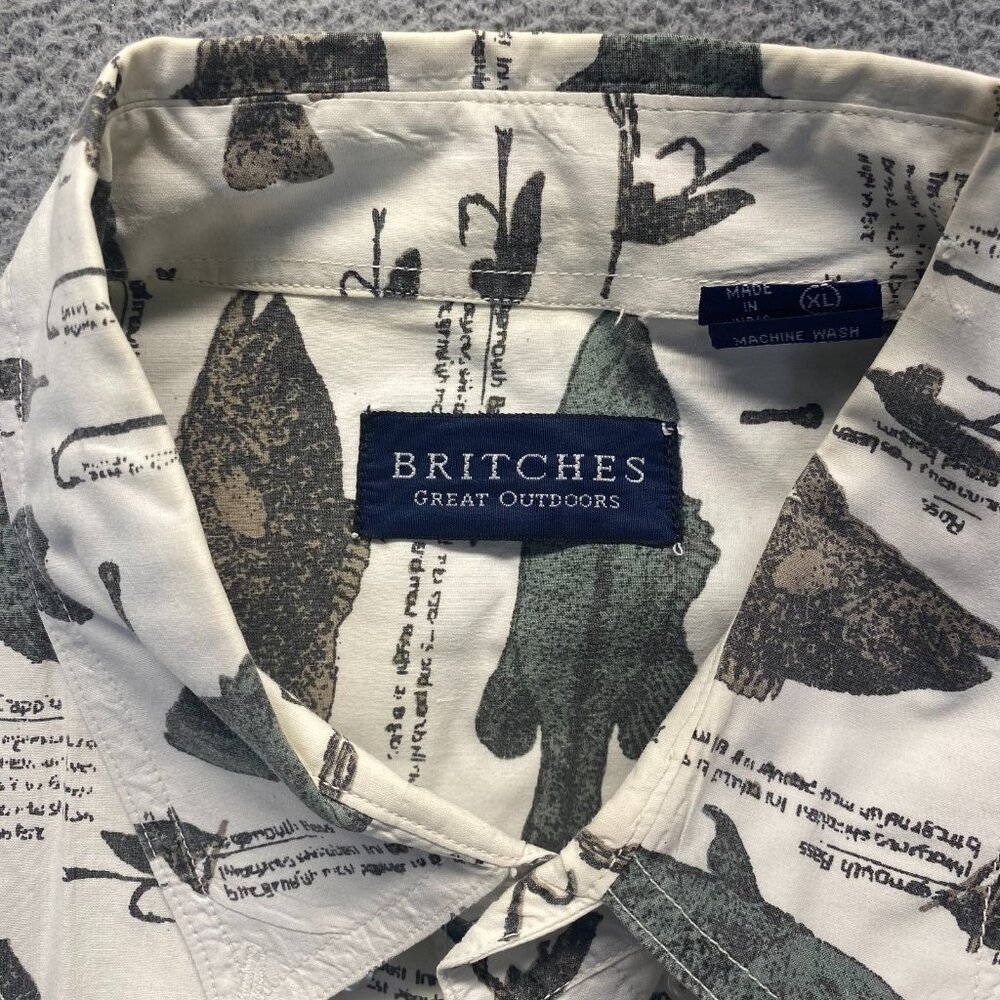 Men's Shirt Green Sailfish Swordfish fish Fishing Sportsman Short Sleeve XL - Picture 3 of 12